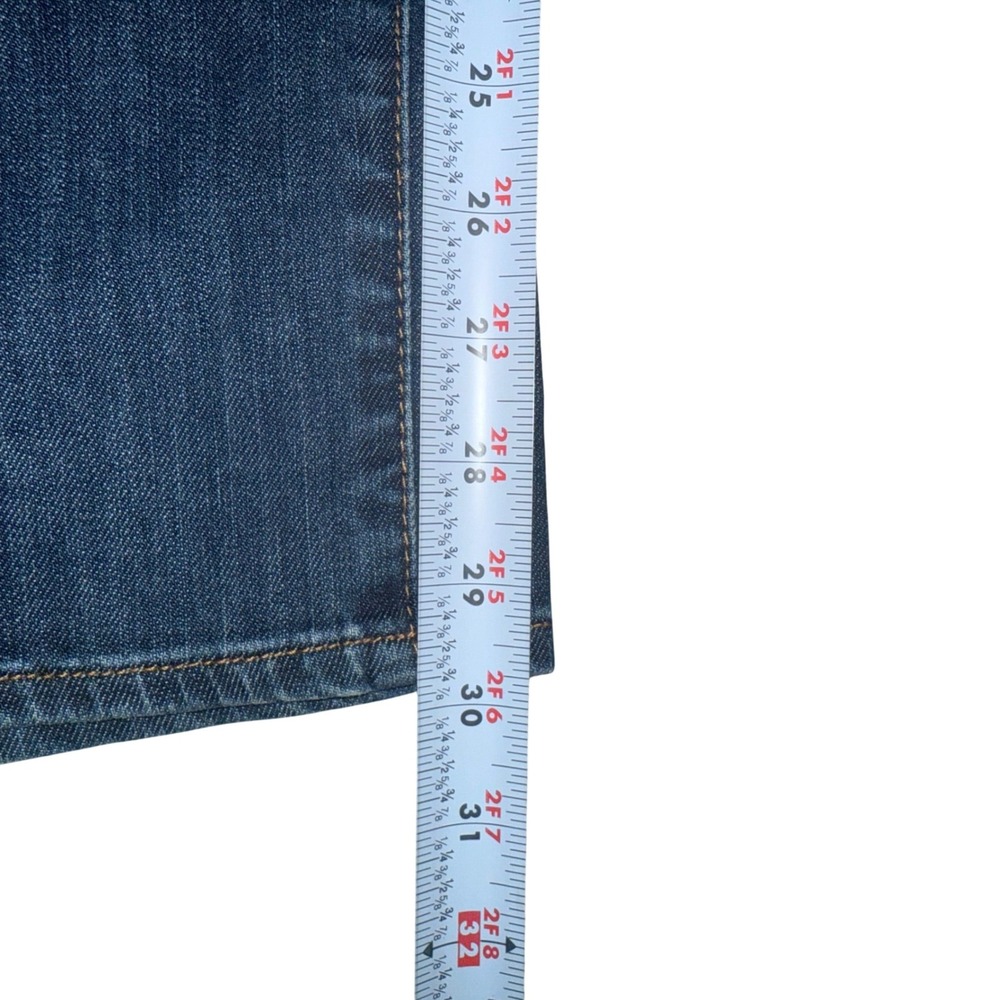 KUT from the Kloth Catherine Boyfriend Jeans Distressed Dark Wash Size 12 - Picture 8 of 11